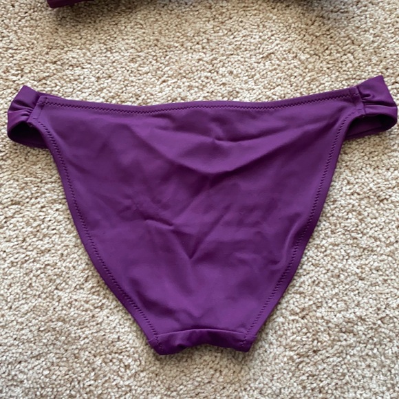 Victoria’s Secret Purple Bikini Top 34C Bottom Sm - Picture 8 of 12